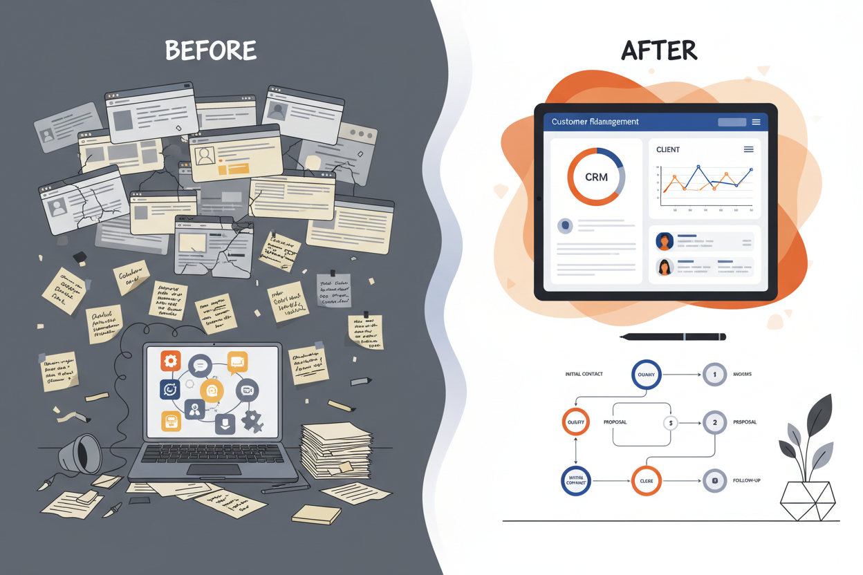 Before and After Visual